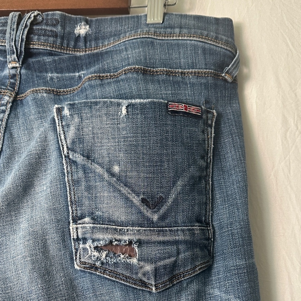 Hudson Jeans Men's Relaxed Fit in Dark Blue - Picture 6 of 10